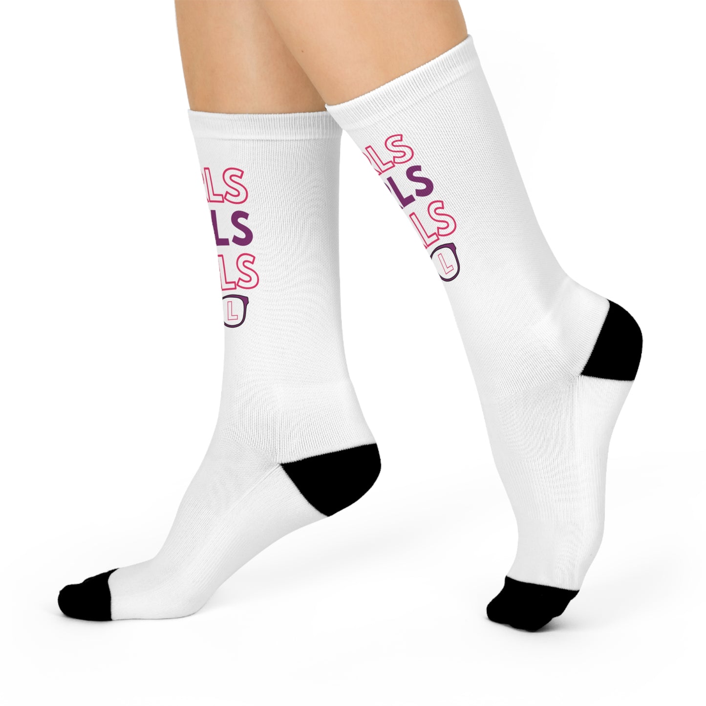 Girls Girls Girls Crew Socks