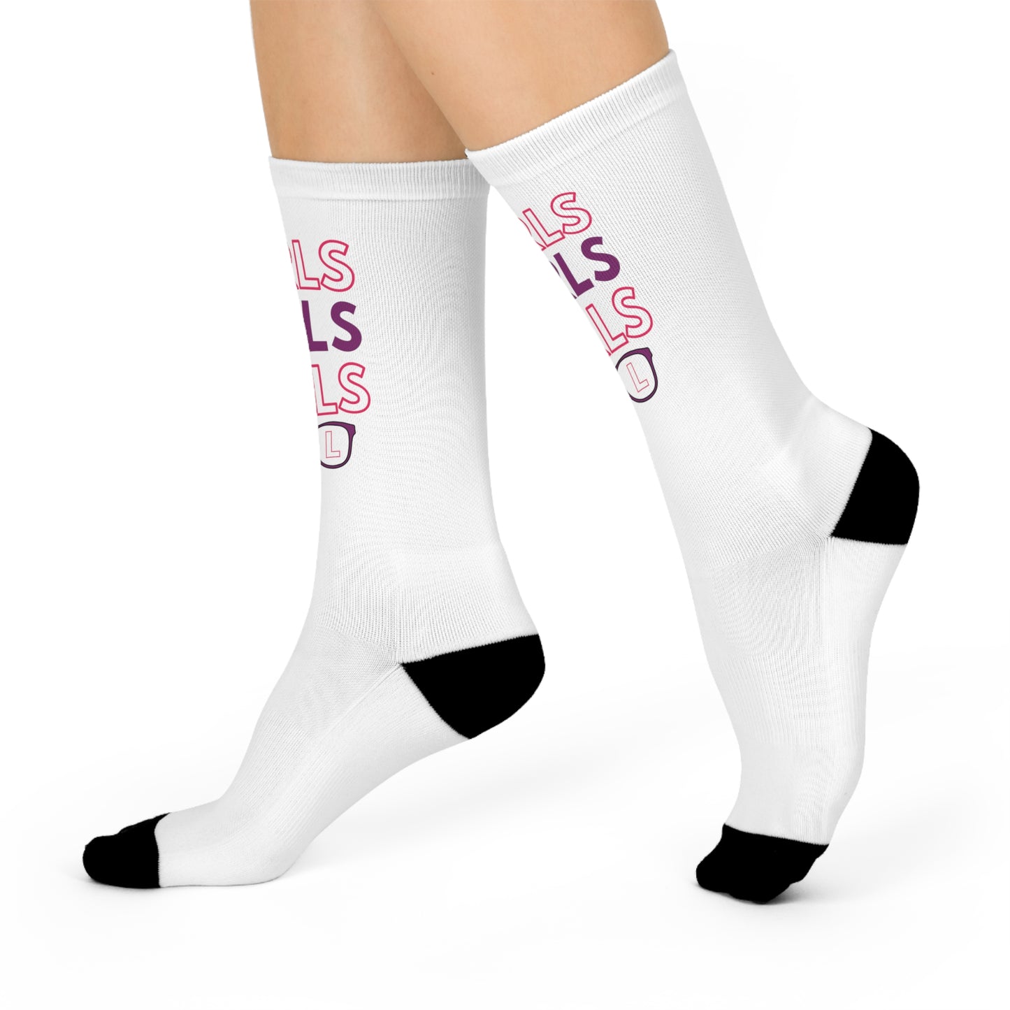 Girls Girls Girls Crew Socks