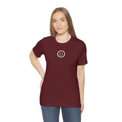 NEVER QUIT SMILE Short Sleeve Tee